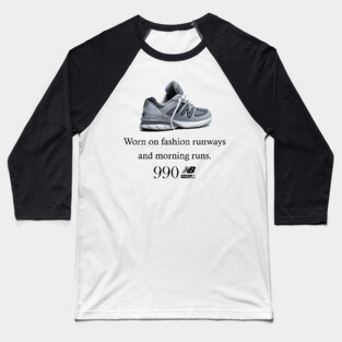 New Balance 990 Athleisure Wear Baseball T-Shirt