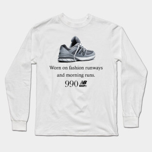 New Balance 990 Athleisure Wear Long Sleeve T-Shirt