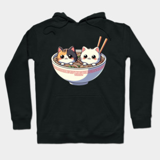 Ramen And Cats Hoodie
