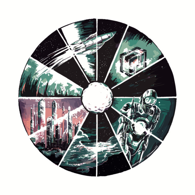 Futuristic Collage by Vinokurio