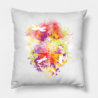 Dragonfly Pillow