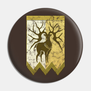 Three Houses Golden Deer Banner Emblem Pin