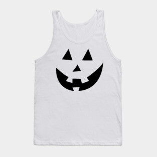 pumpkin face Tank Top