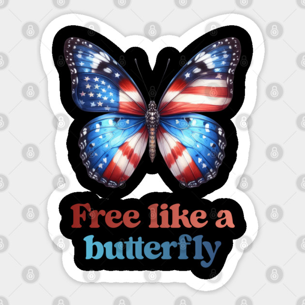 Free Like A Butterfly Sticker by TurnEffect