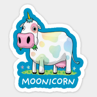 Moonicorn Sticker