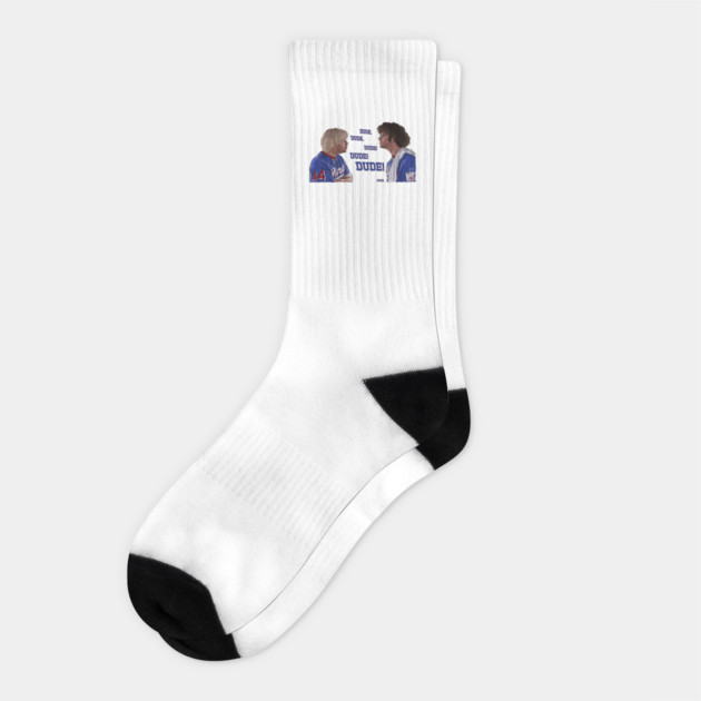 BASEketball: Dude Socks by 51Deesigns