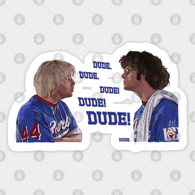 BASEketball: Dude Sticker by 51Deesigns