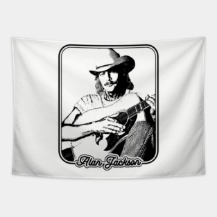 Alan Jackson Psychedelic Tapestry