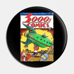 3000s Comics Pin