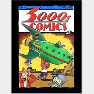 3000s Comics Posters and Art