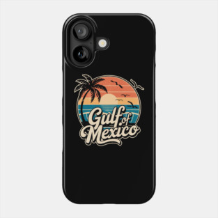 GULF OF MEXICO - SUNSET VINTAGE Phone Case