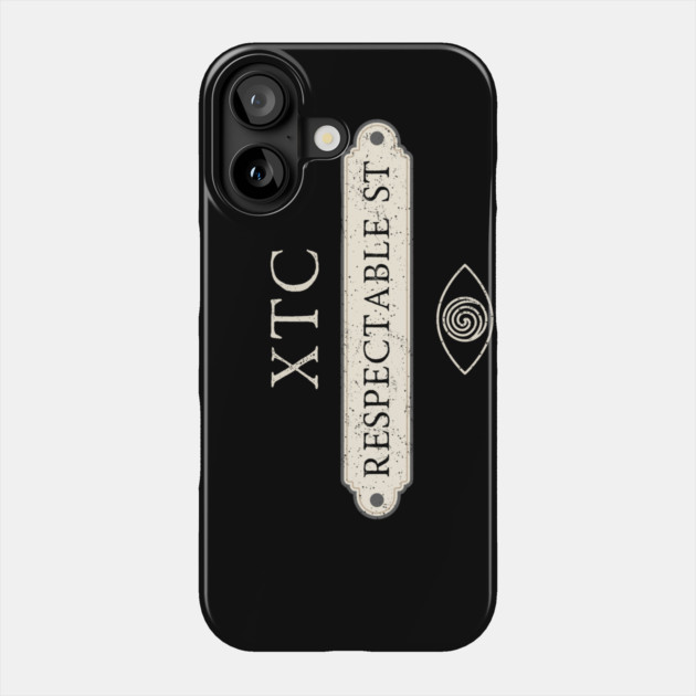 XTC - Respectable Street Phone Case by Timeless Chaos