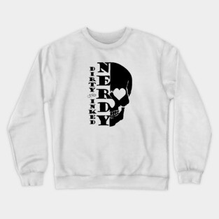 Skull with Words Crewneck Sweatshirt