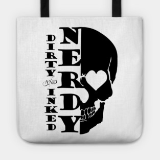 Skull with Words Tote