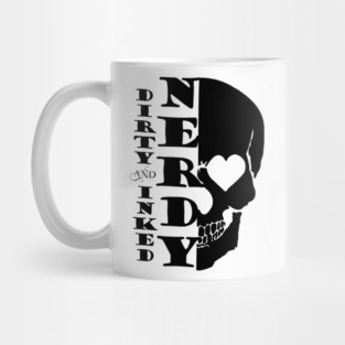 Skull with Words Mug