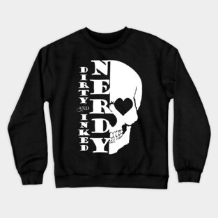 Skull and Words Crewneck Sweatshirt