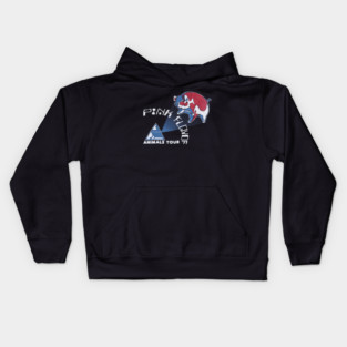 Pink Floyd Animals Tour 1977 Kids Hoodie