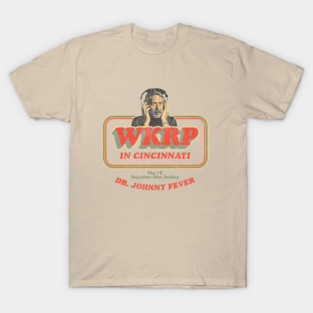 Dr. Johnny Fever WKRP in Cincinnati Lts Worn T-Shirt