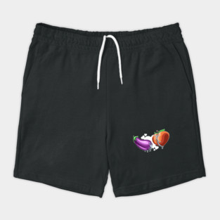 Eggplant and Peach, True Love Shorts