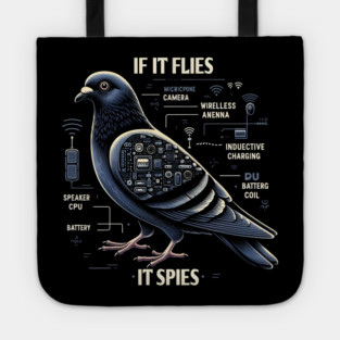 If It Flies It Spies Tote