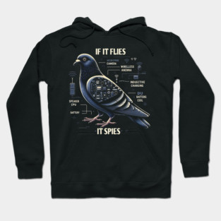 If It Flies It Spies Hoodie