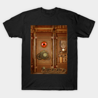 Steampunk design, clocks and gears T-Shirt