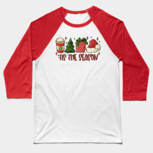 Tis The Season Christmas Tree Cakes Baseball T-Shirt