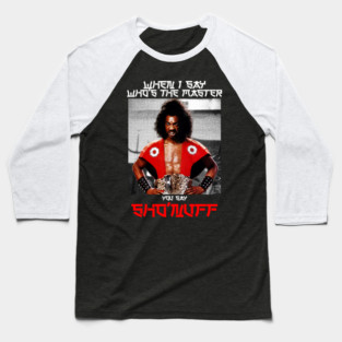 Shonuff Shogun Of Harlem Baseball T-Shirt