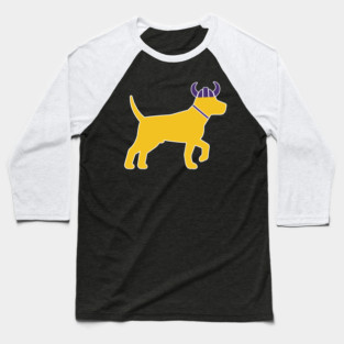Minnesota dog vikings Baseball T-Shirt