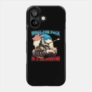 Funny WTF What The Fck Is A Kilometer George Phone Case