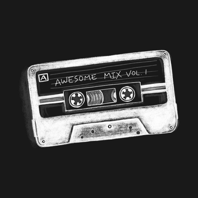 Awesome Mix Tape by KimPanellaDesigns
