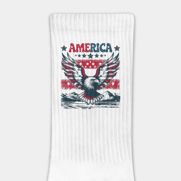 Eagle American Patriotic by JessArty