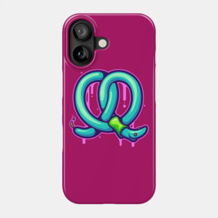 Pretzel Worm Phone Case