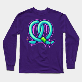 Pretzel Worm Long Sleeve T-Shirt