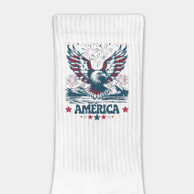 Eagle American Patriotic Fireworks by JessArty