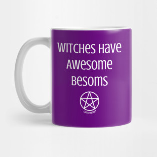 Witches Have Awesome Besoms Cheeky Witch® Mug