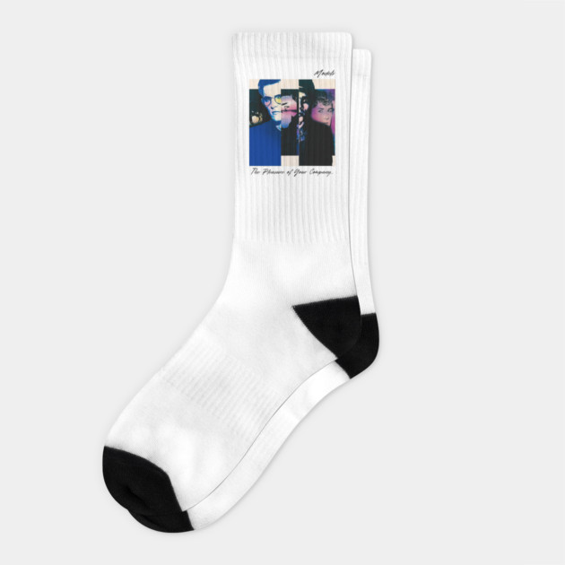 Models Band - The Pleasure Of Your Company Socks by Timeless Chaos