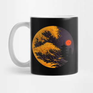 The Great Autumn Wave Mug