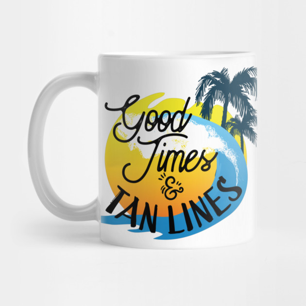 Good Times tan line by Urbanprint