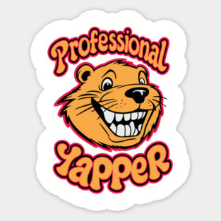 Professional Yapper Funny Extrovert Chatterbox Magnet