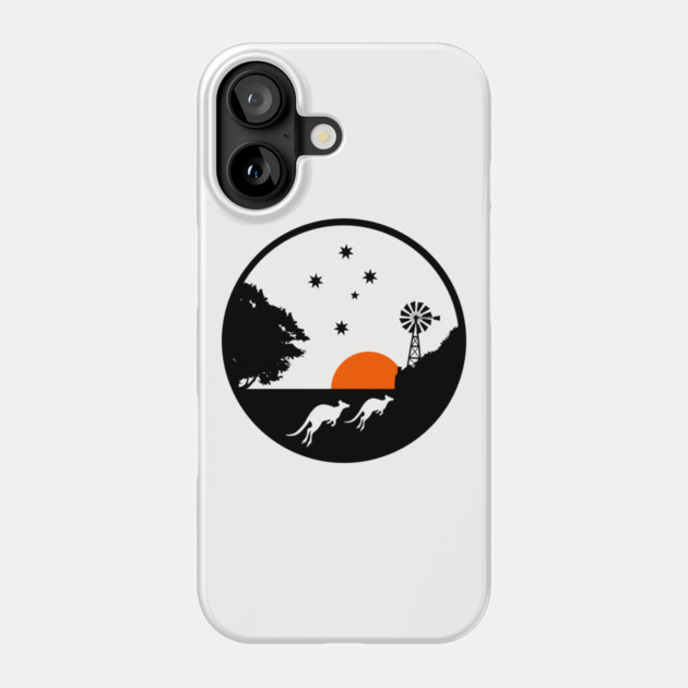 Australian Sunset Phone Case by Timeless Chaos