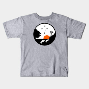Australian Sunset Kids T-Shirt