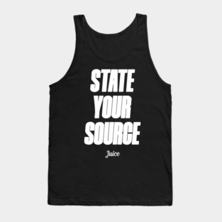 State Your Source Tank Top