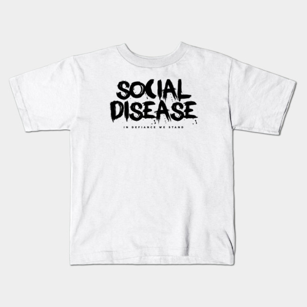 Social Disease Kids T-Shirt by artslaves