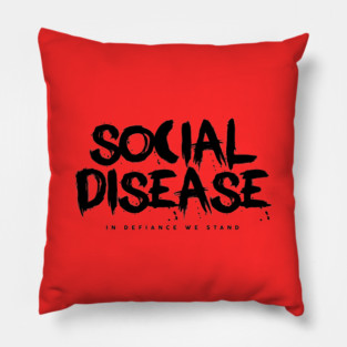 Social Disease Pillow