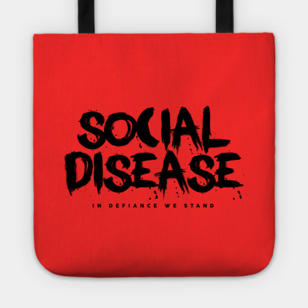 Social Disease Tote by artslaves