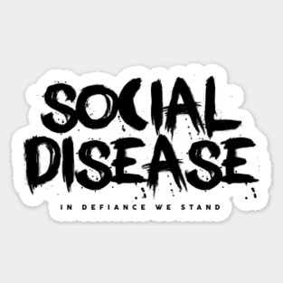 Social Disease Sticker