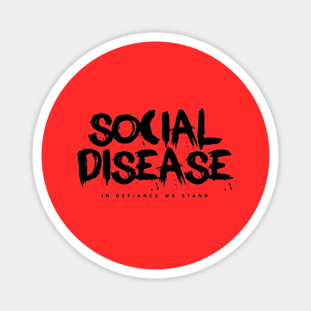 Social Disease Magnet by artslaves