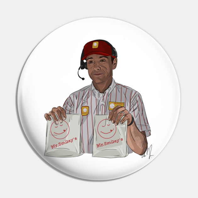 American Beauty: Mr. Smiley's Pin by 51Deesigns