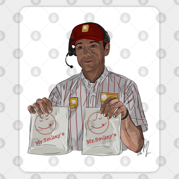 American Beauty: Mr. Smiley's Sticker by 51Deesigns